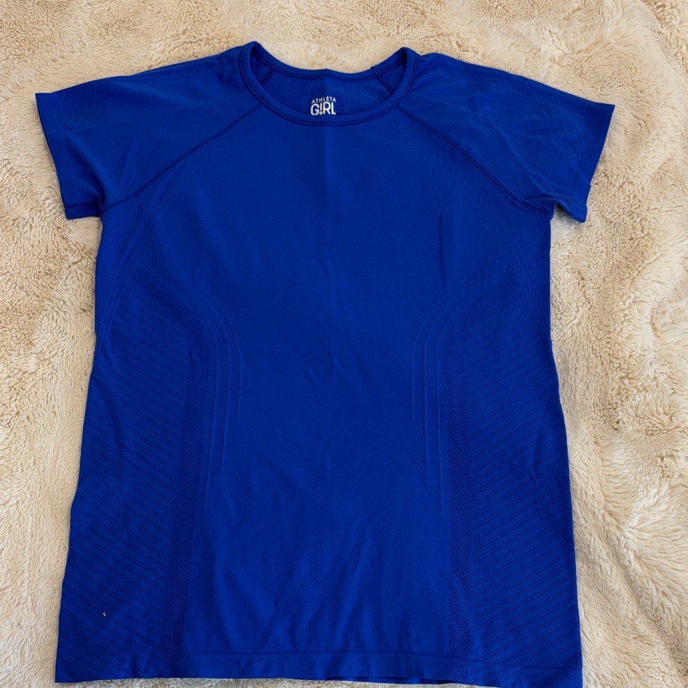 Athleta Girl Blue Athletic T-Shirt